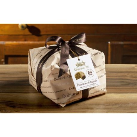 Panettone integrale con pere noci e cioccolato Quacquarini Kg 1